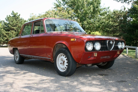 1974 Alfa Berlina front Generally a pretty clean looking car in my 
