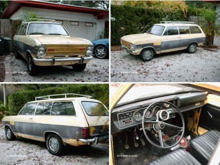 1970 Opel Kadett Kombi The threedoor wagon was one of a myriad of body 