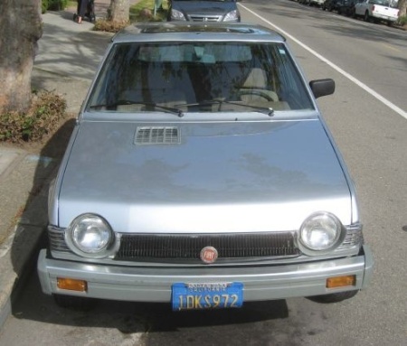 Fiat Strada 2011. 1981 Fiat Strada nose