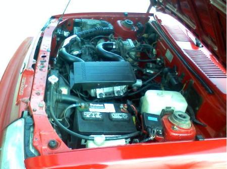 1987 Chevrolet Sprint Turbo engine