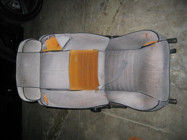 Alfetta passenger seat