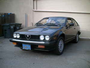 1982 Alfa Romeo GTV6 left