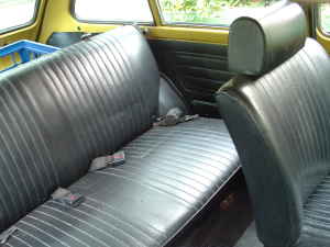 1976 Fiat 128 wagon interior