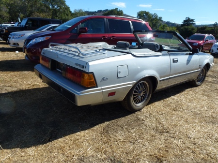 1983 Datsun 200SX convertible right rear