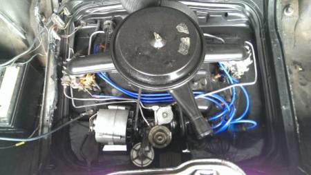 1966 Chevrolet Corvair engine