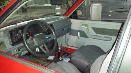1986 Chevrolet Sprint Turbo modified interior