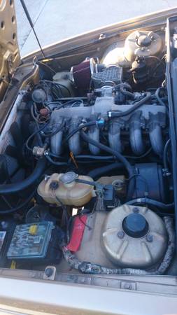 1981 BMW 633CSi engine