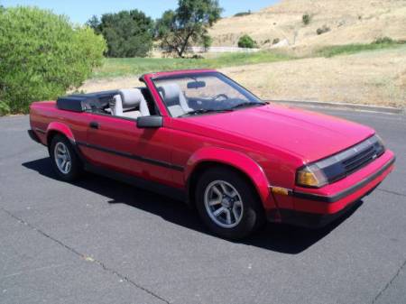 1985 Toyota Celica convertible right front