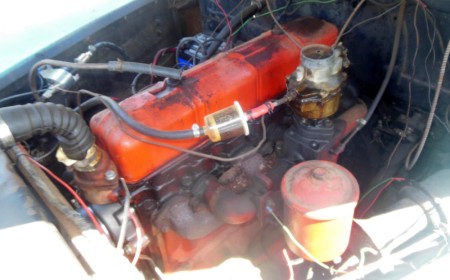 1948 Chevrolet Fleetmaster engine