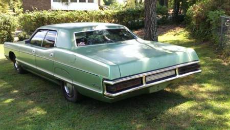 1972 Mercury Monterey left rear