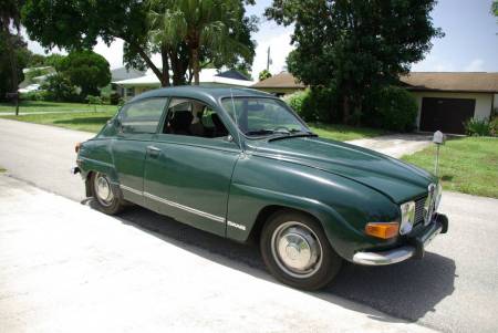 1972 Saab 96 right front
