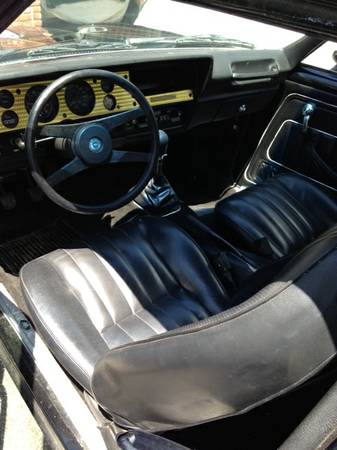 1975 Chevrolet Vega Cosworth interior
