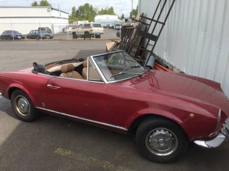 1968 Fiat 124 Spider right front