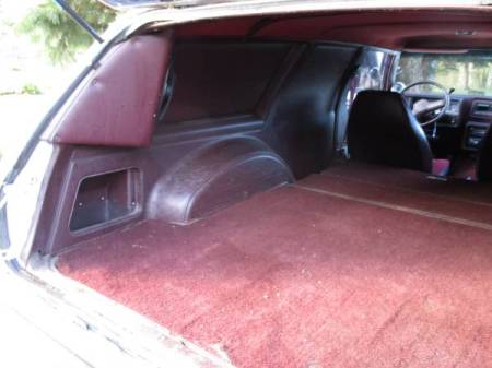 1980 Chevrolet Malibu Sedan Delivery interior trunk